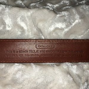 GUC Auth. Coach Belt